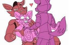 foxy funtime fnaf mangle rule34 nights heres pussy animatronic