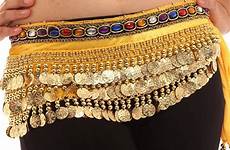 belt belly gypsy belts dance scarf wrap costume accessories hip tassels waistband fringe coins sequins dancing