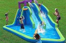 inflatable slides kiddie splash kahuna kid pools