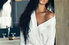 camila alves warwick sultry robe curly