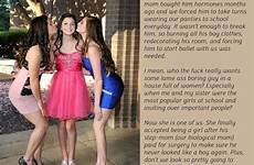 captions step prom forced tg boy sister feminization stories caps transgender date panties clean courtney do stepsister ballet