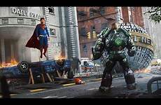 luthor lex superman vs wallpapers wallpaper artstation