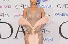 rihanna dress through naked tits show her hot thefappening pro