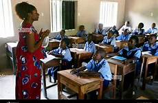 nigeria classroom school secondary maiduguri stock alamy