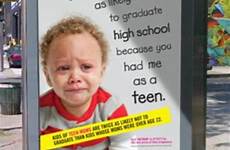 slut teen pregnancy shaming campaign prevention ad insults ridicule teens using stop pregnant york human young shame girls becoming threats