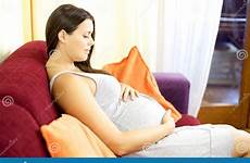 baby pregnant stomach cuddling woman mom happy expecting dreamstime preview thumbs