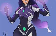 blackfire superhero starfire titans tamaranian redesign