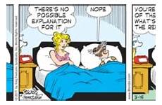 blondie dagwood comic bumstead strip bed might know things syndicate king features