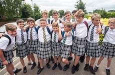 skirts boys school wear shorts rule protest brave campaigning itv