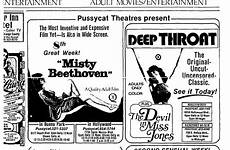 adult theaters angeles los ads times porno last screenings 1970s ran era chic including deep only dotted dozens cinemas once