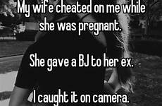 cheated pregnant while she confess partner men wife