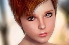 3d girl character models model designs woman inspiration deviantart awesome characters digital webneel hair fantasy