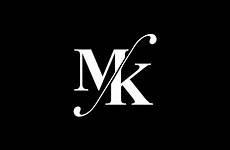 mk logo monogram lk thehungryjpeg logos cart add
