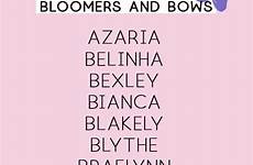names bloomers bows namesfor belinha