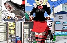 crush giantess comics marionette deviantart got young feet anime mega manga tiny sep updated female