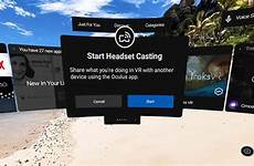 oculus go casting screen brings vr connect