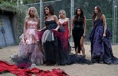 liars pretty little season pll charles prom game dresses halloween aria costume premiere emily mona hale lucy episodes hanna spencer