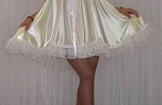 prissy frilly negligee babydoll sweep