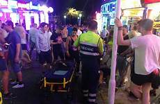 magaluf sex crawl bar police pub carnage men medical british after has acts girl where performing filmed investigation shut down