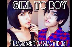 boy girl makeup transformation crossplay
