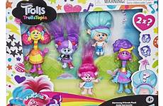 dreamworks trollstopia toy trolls dolls pack figure set harmony surprise friends hair kids hasbro
