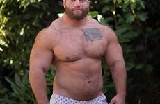 muscle bear men hairy tumblr big beefy butch rugged guys bears man daddy muscular hot chest stratford beards sexy dude