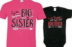 brother sister shirts big shirt little sibling sisters funny amazon matching outfits tshirt hipster unique set etsy siblings vinyl cute