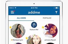 app find ios addme usernames snapchat kik friends viewing re
