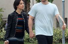 boyfriend camila cabello matthew hussey her strolling angeles los dating cozy gets old year while striped rocked outing coach casual