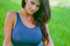 denise milani hot jeans sexy latest cute actress top blue xxx photoshoot wallpaper park dress very break after click