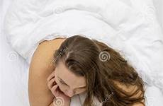 attractive chubby haired overweight contented fat coffee bed plus woman young long book size
