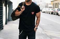 outfit casual men fashion outfits mens man shirt coolest wearing tee sneakers read