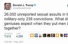 trump tweet assault sex tweets donald sexual women putin military twitter they men assaults defends outcry source election expect put