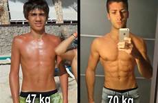 skinny transformation muscular muscle steroid years motivation fitness weight gain body men workout muscletransform bulk fit choose board metrics