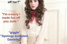 frilly brolita lolita sissy maid caption angelic