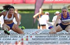 athletics hurdles sally australian championships pearson jenneke 100m runs inspire michelle strong fire sports sport 93rd
