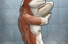 furry dog male nude anthro shower solo husky sheath canine xxx only respond edit