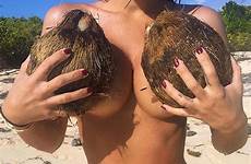 bre tiesi topless manziel johnny sexy fappening beach nude hot