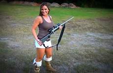 girl shooting guns hot rifle ruger pumpkin blowing