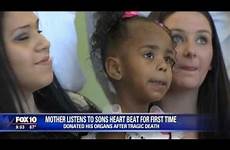 heartbeat deceased hears son mother know first time