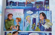 frozen elsa comic dancing anna disney fanpop snow comics queen fan princess