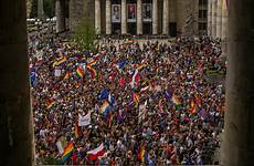 pride bialystok propaganda blamed poisonous brutality thousands solidarity demonstrators