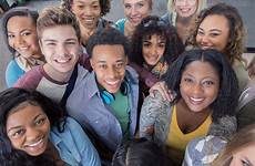 diverse group young adults smiling adult millennial recruiting caregivers people crowd essa nnpa champaign health based generation public urbana district