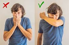sneezing sneeze coughing prevent comparison virus wrong caucasian elbow sufficient breathing
