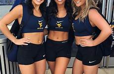 cheer cheerleaders hotties cheerleading bikinis cheerleader athletic wvu