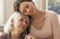 aging mother elderly caring care parents parent