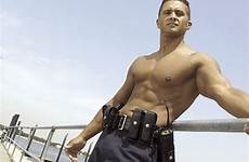 policemen cops muscles boardwalk muscular policeman unwritten tamaractalk