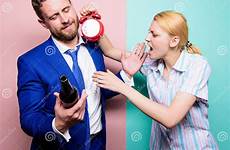 late coming man meeting wife caught suffering alcoholism angry drunk businessman husband preview