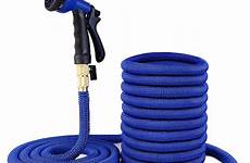 hose garden water expandable sprayer feet pressure expanding high fitting 50ft flexible