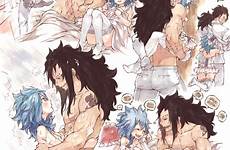 levy gajeel fairy mcgarden gajevy redfox rusky boz bridal kiss gelbooru gauntlets favim zerochan